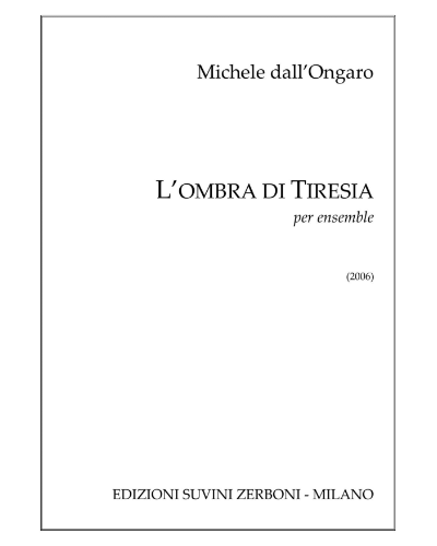 L'ombra di tiresia — Michele Dall'Ongaro