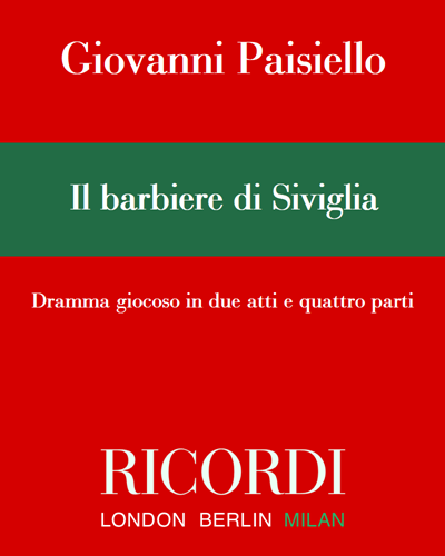 The Barber of Seville — Giovanni Paisiello