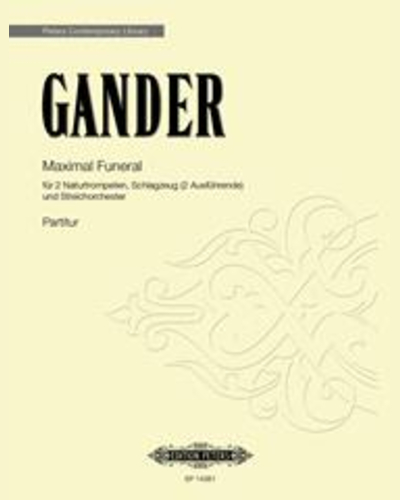 Maximal Funeral — Bernhard Gander