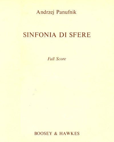Sinfonia di Sfere — 安德热·帕努夫尼克