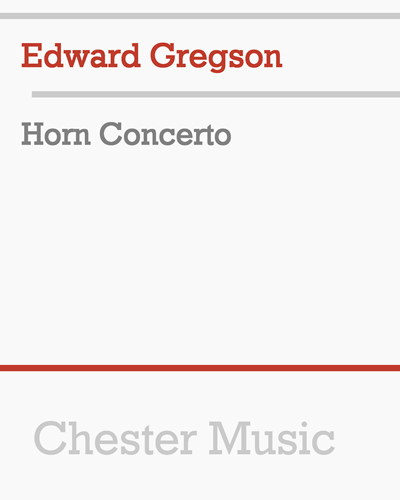 Horn Concerto — Edward Gregson