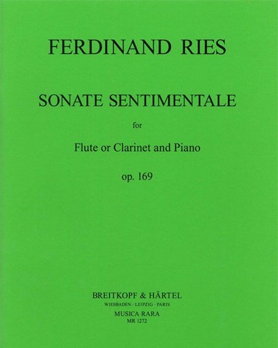 Sonate sentimentale op. 169 — Ferdinand Ries