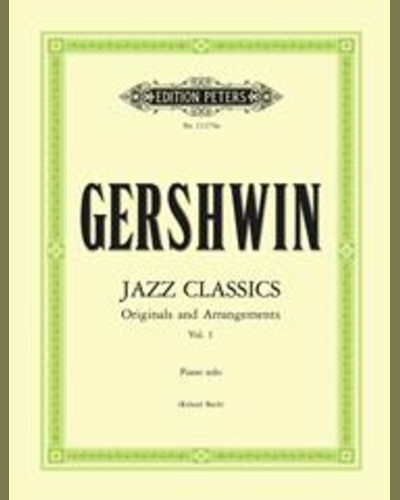 Gershwin Jazz Classics for Piano Solo Vol. 1 — 格什温