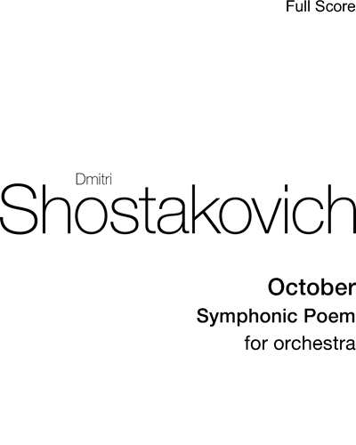 October, op. 131 — Dmitri Shostakovich