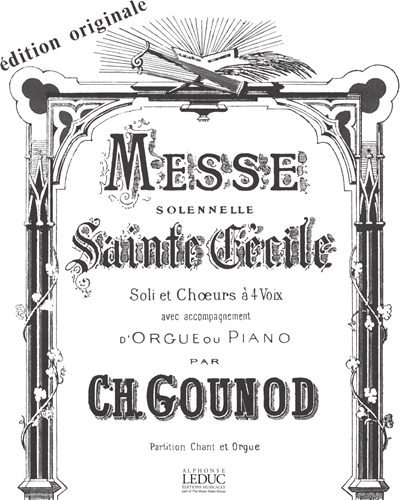 Messe Solennelle de Sainte-Cécile — 古诺