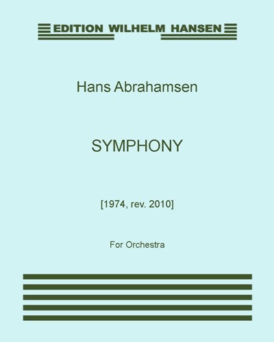Symphony [1974, rev. 2010] — 汉斯·亚伯拉罕森
