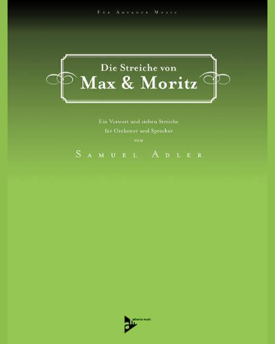 Die Streiche von Max & Moritz — Samuel Adler