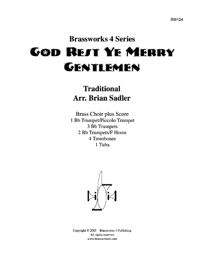 God Rest Ye Merry Gentlemen — Traditional