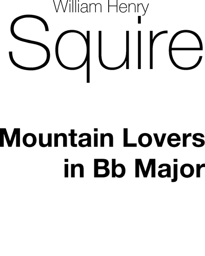 Mountain Lovers — William Henry Squire