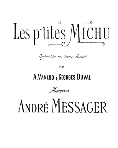 Les p'tites Michu — 梅萨热