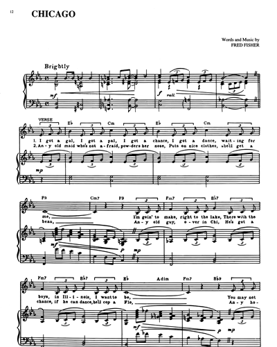 Chicago (That Toddlin' Town) — Fred Fisher