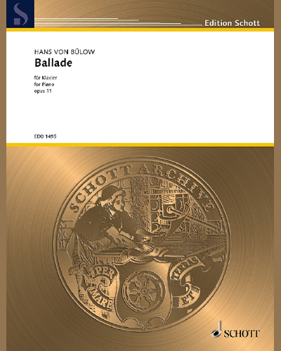 Ballade — Hans von Bülow