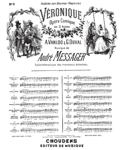Couplets d'Hélène (from 'Veronique') — André Messager