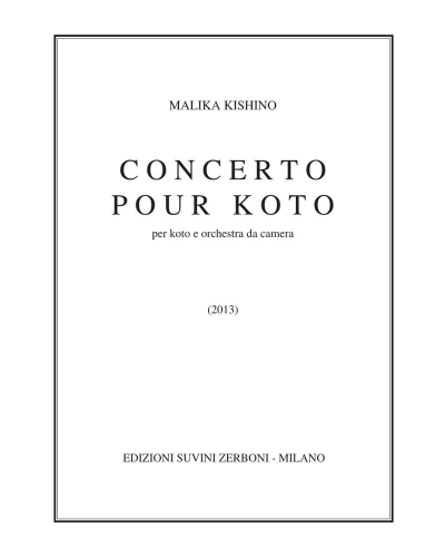 Concerto for Koto — 岸野末利加