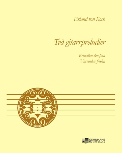 Two Preludes — Erland von Koch