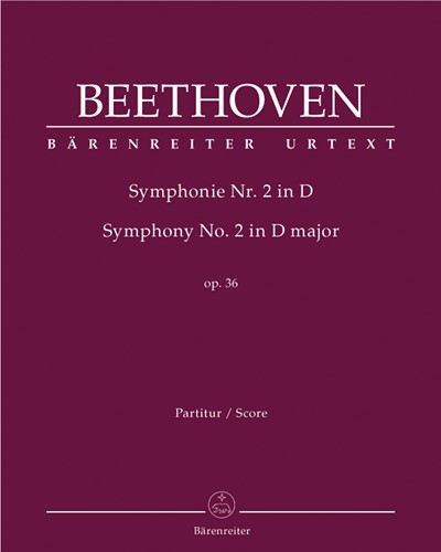 Symphony No. 2 in D major, op. 36 — 贝多芬