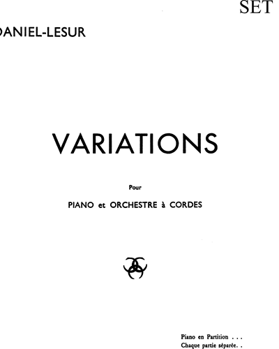 Variations — Jean-Yves Daniel-Lesur