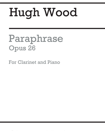 Paraphrase (on 'Bird Of Paradise'), op. 26 — Hugh Wood