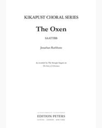 The Oxen — Jonathan Rathbone