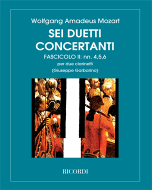 Sei duetti concertanti - Fasciolo 2 No. 4, 5, 6 — 莫扎特
