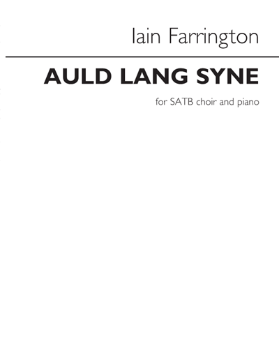 Auld Lang Syne — Anonymous