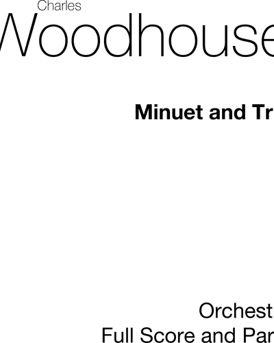 Minuet and Trio — Charles Woodhouse
