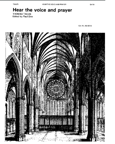 Hear the voice and prayer — 塔利斯