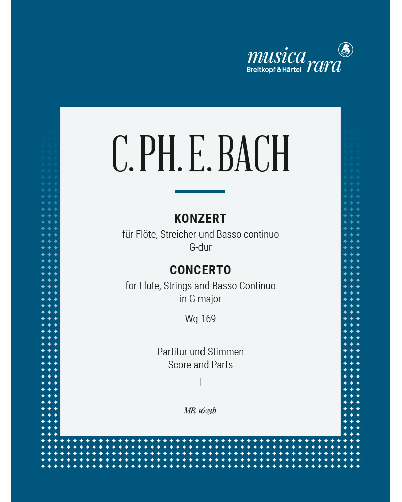 Flute Concerto in G major, Wq 169 — C.P.E.巴赫