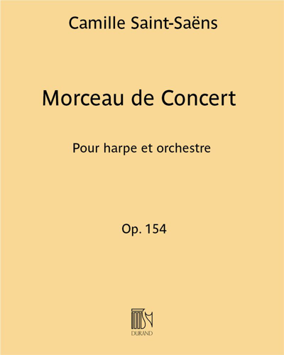Morceau de Concert in G major, op. 154 — 圣-桑