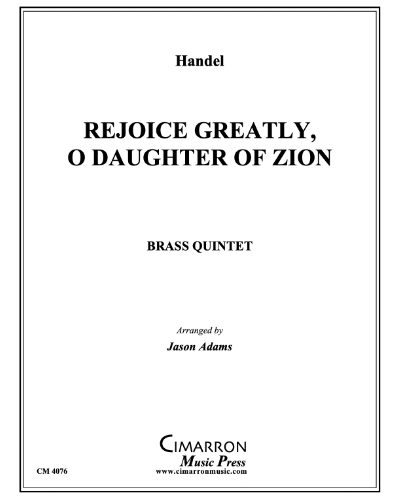 Rejoice Greatly, Daughter of Zion — 亨德尔