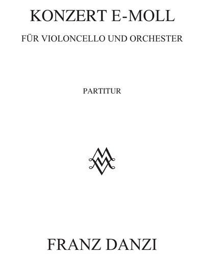 Concerto in E minor for Cello and Orchestra — 但齐