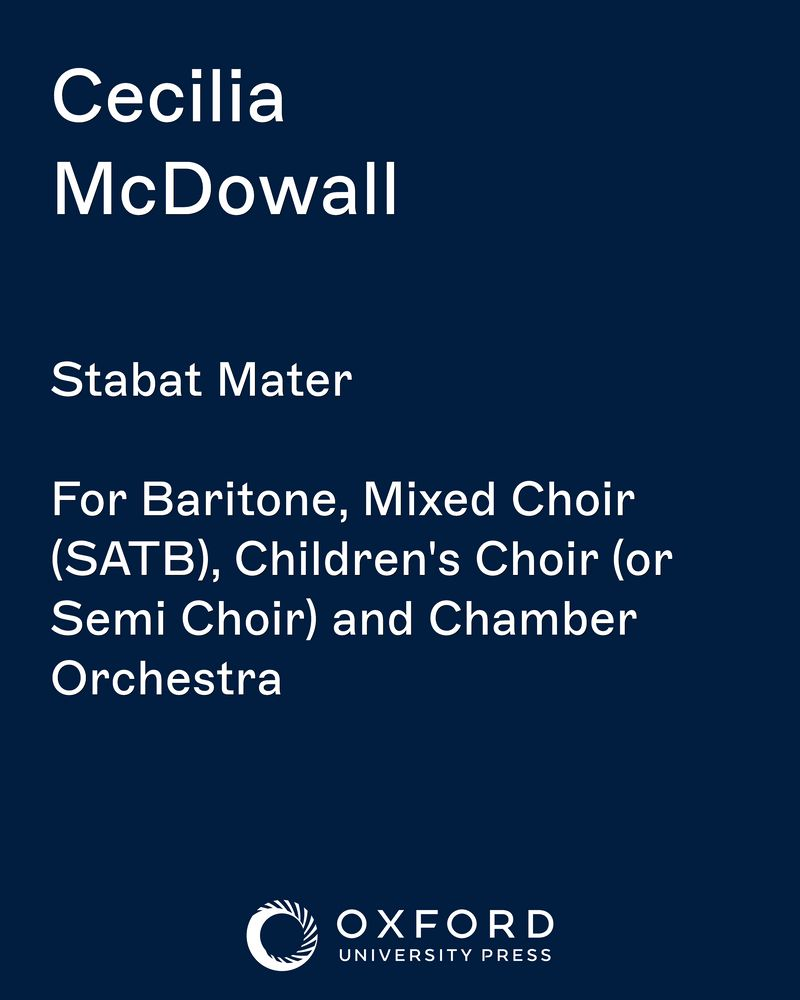 Stabat Mater — Cecilia McDowall
