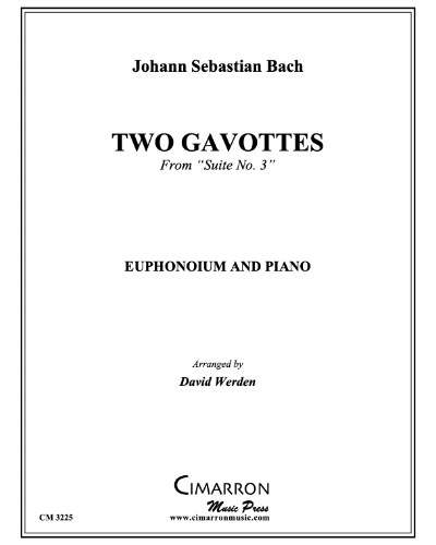 Two Gavottes (from 'Suite No. 3') — Johann Sebastian Bach