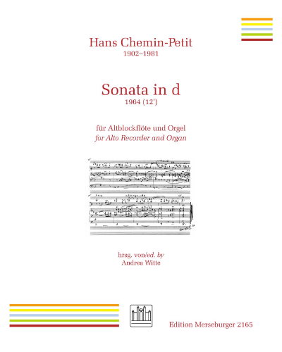 Sonata in D minor — Hans Chemin-Petit