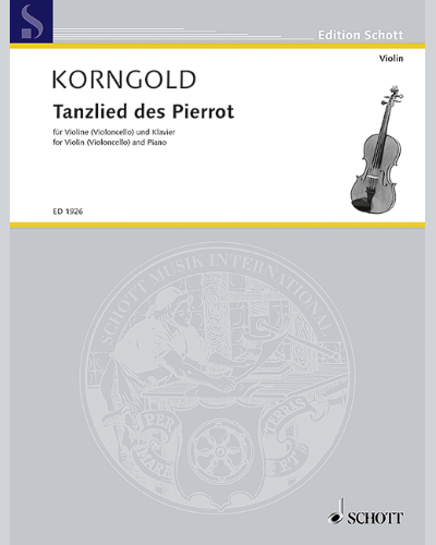 Tanzlied des Pierrot, op. 12 — 科恩戈尔德