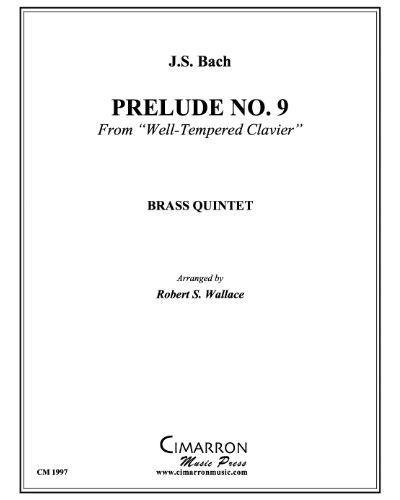 Prelude No. 9 (from 'The Well-Tempered Clavier') — Johann Sebastian Bach