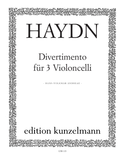 Divertimento in D major, Hob. XI:113/95/81 — Joseph Haydn