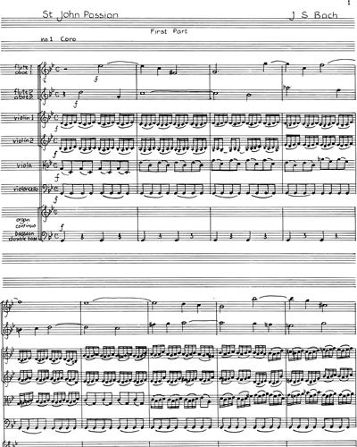 St John Passion — 巴赫