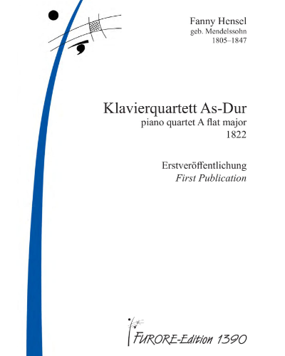Piano Quartet in A-flat major — 范妮·门德尔松