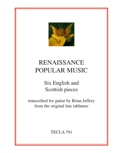 Renaissance Popular Music for the Lute — Brian Jeffery