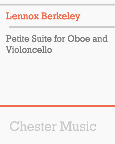 Petite Suite for Oboe and Violoncello — Lennox Berkeley