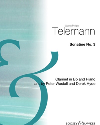 Sonatina No. 3 for Clarinet and Piano — 泰勒曼