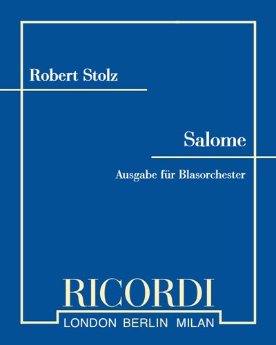 Salome Orientalischer Foxtrot — Robert Stolz