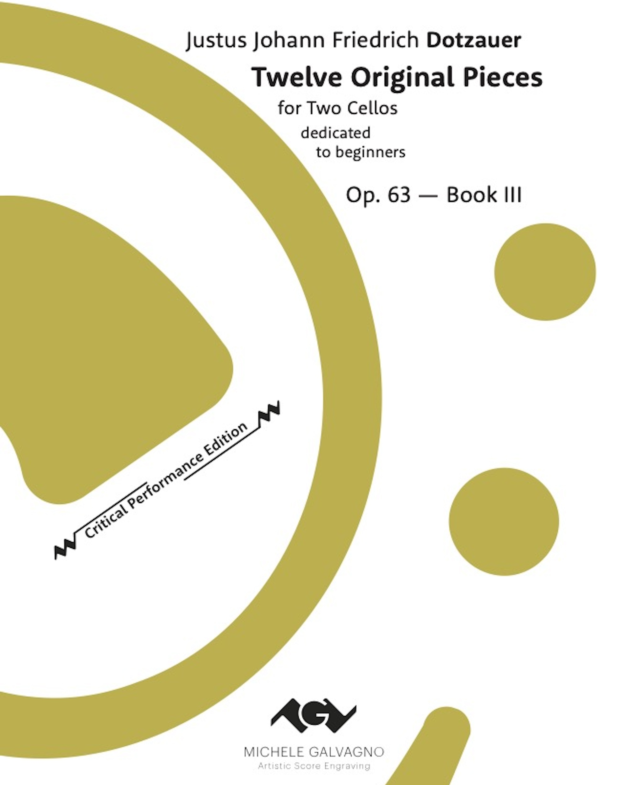 Twelve Original Pieces, op. 63 [Urtext Version] — 多察尔