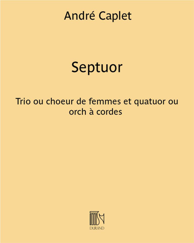 Septuor — André Caplet