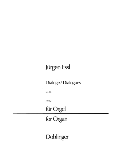 Dialogues, op. 16 — Jürgen Essl