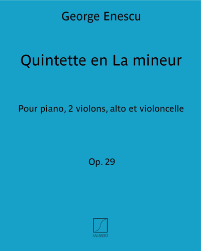 Quintette en La mineur — 埃内斯库