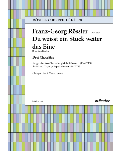 You know a little further on that one — Franz-Georg Roessler