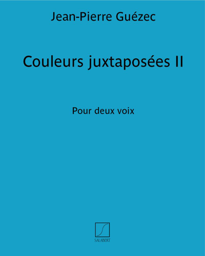 Couleurs juxtaposées II — Jean-Pierre Guézec