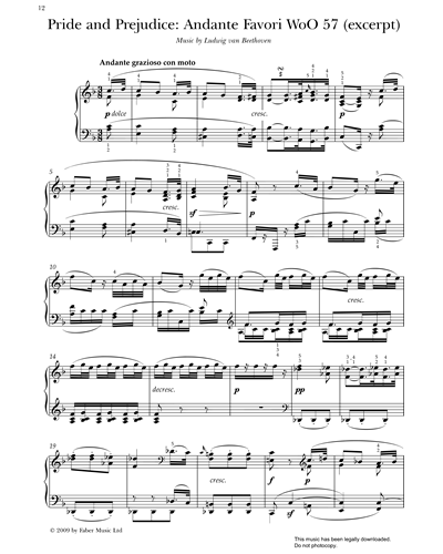 Andante Favori, WoO 57 — 贝多芬